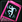 Pink emote card
