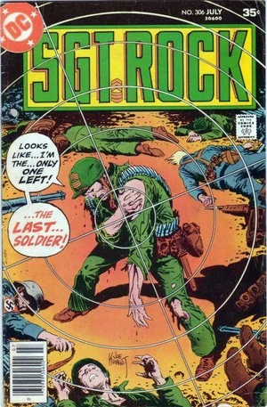 Cover for Sgt. Rock #306
