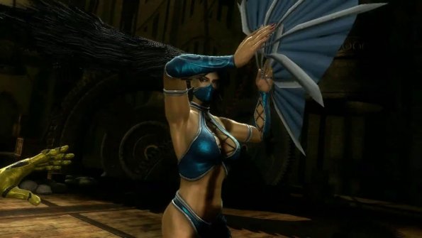 mortal kombat 9 kitana 2nd fatality. mortal kombat 9 kitana hot.