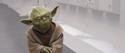 Yoda op Bail Organa's Tantive