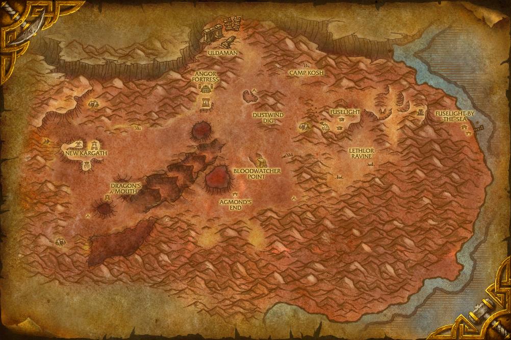 Uldaman Map