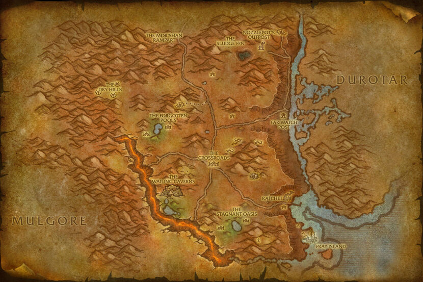 barrens map