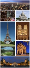 Collage of Paris