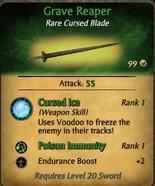 Grave Reaper sabre