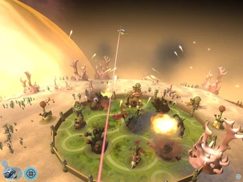 Screen z wersji beta Spore