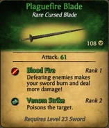 Plaguefire Blade