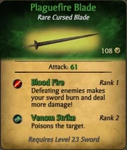 Plaguefire Blade