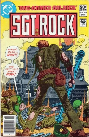 Cover for Sgt. Rock #348