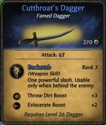 Cutthroat-dagger