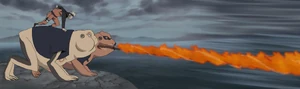 Elemento Viento - Bola de Fuego de Aceite de Sapo