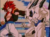 Gogeta vs Omega Shenron