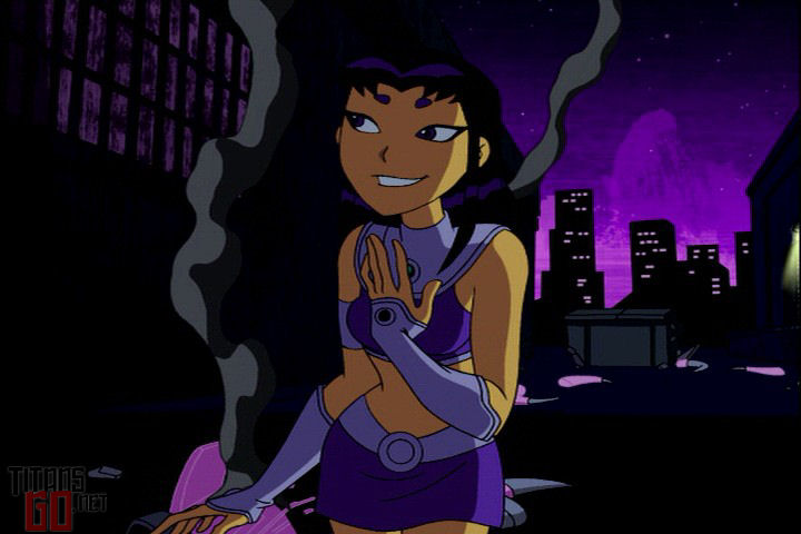 teen titans blackfire and starfire with robin naked