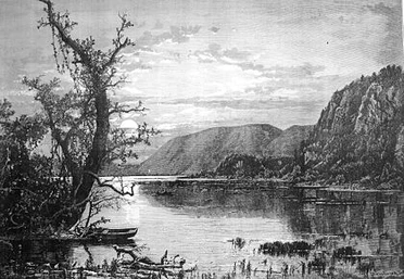 Moonlight on shenandoah
