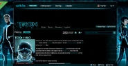 Theme designer tron