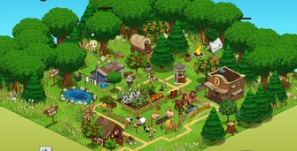 Frontier Jack Homestead with Paths