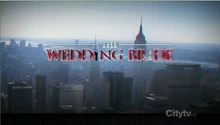 The wedding bride