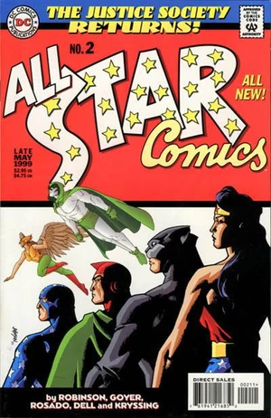 Cover for JSA Returns: All-Star Comics #2
