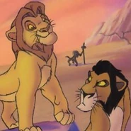 Young Mufasa and Taka