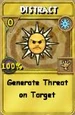 Distract Treasure Card
