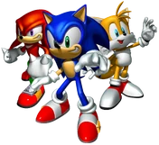 Sonic Heroes Artwork - Team Sonic