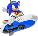 Sonic-Free-Riders-Sonic-artwork