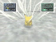 Pikachu usando TruenoPS2