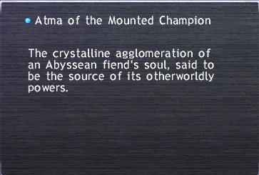 Atma of the Mounted Champion