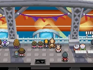 Planta superior de la Carpa Pokéathlon en HGSS