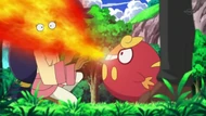 EP668 Darumaka quemando a Iris