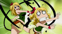 Lucy beaten by Lucy