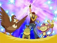 EP506 ¡Ash ha ganado la medalla Bosque!