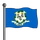 Connecticut Flag-icon
