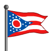 Ohio Flag-icon