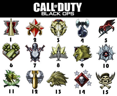 15 Prestige Emblems look like in Call Of Duty: Black Ops, worry no more.