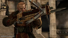 Varric battle
