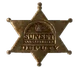 Sunset Sarsaparilla deputy badge