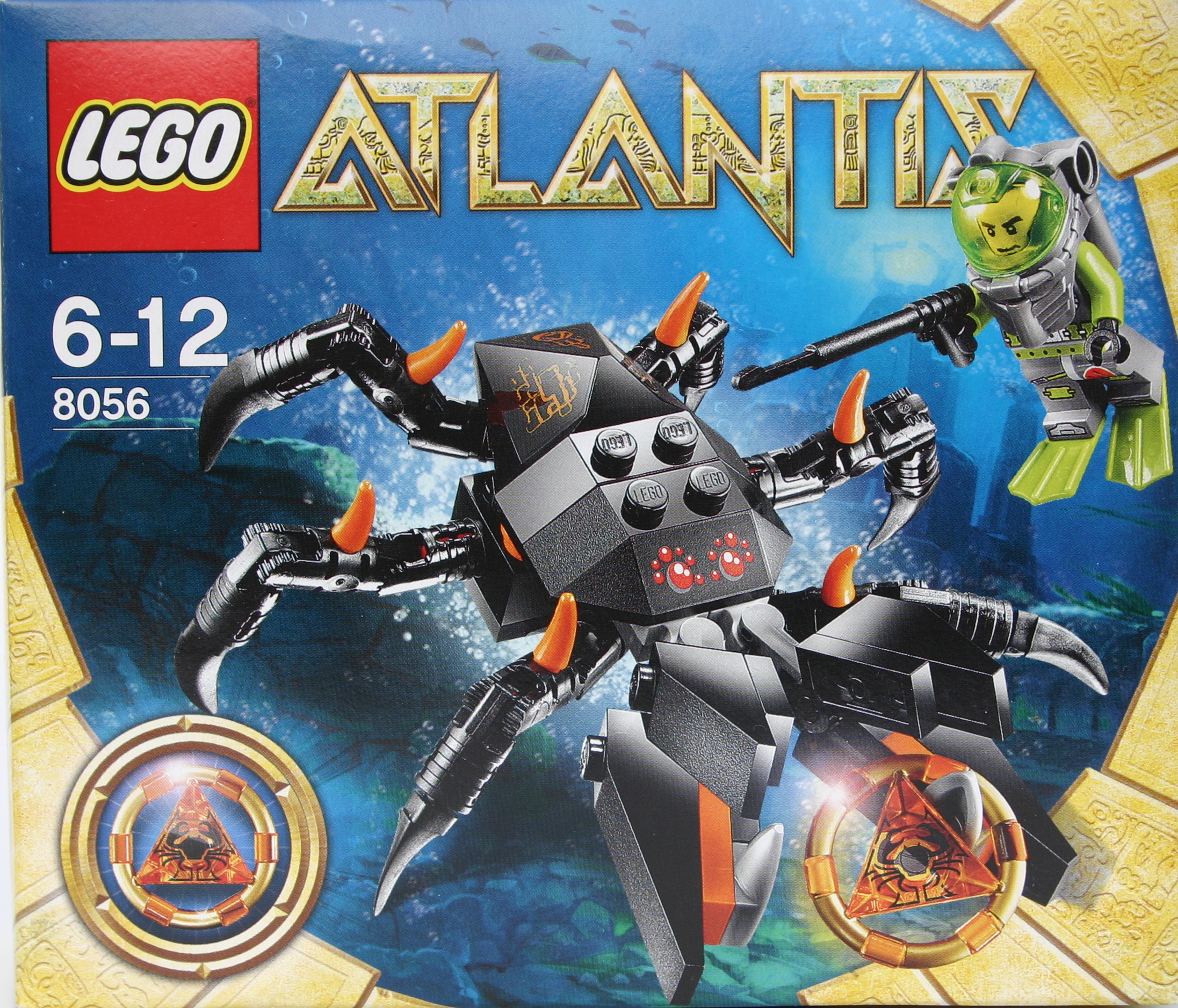 lego atlantis piranha