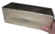 Silver bullion bar