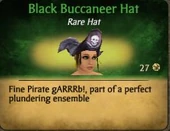 BlackBuccaneerHat