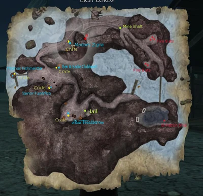 Map Raven's Cove