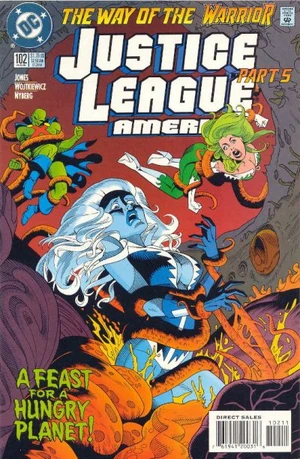Cover for Justice League America #102