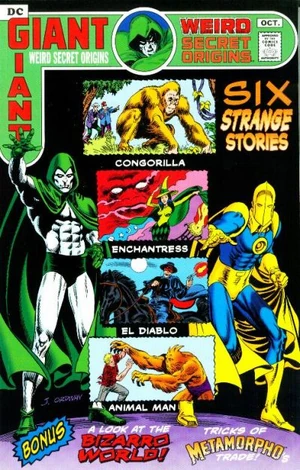 Cover for Weird Secret Origins #1