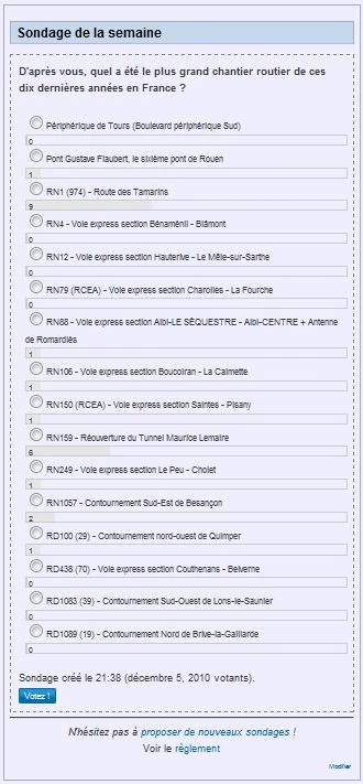 Sondage 8-1-2010