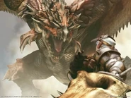 Monster hunter rathalos