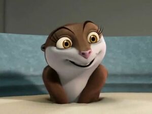 Marlene-smiling-in-oatmeal-marlene-the-otter-16097344-609-455-1-