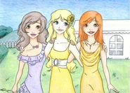 Hermione Luna and Ginny by Tella in SA
