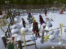 Snowman making