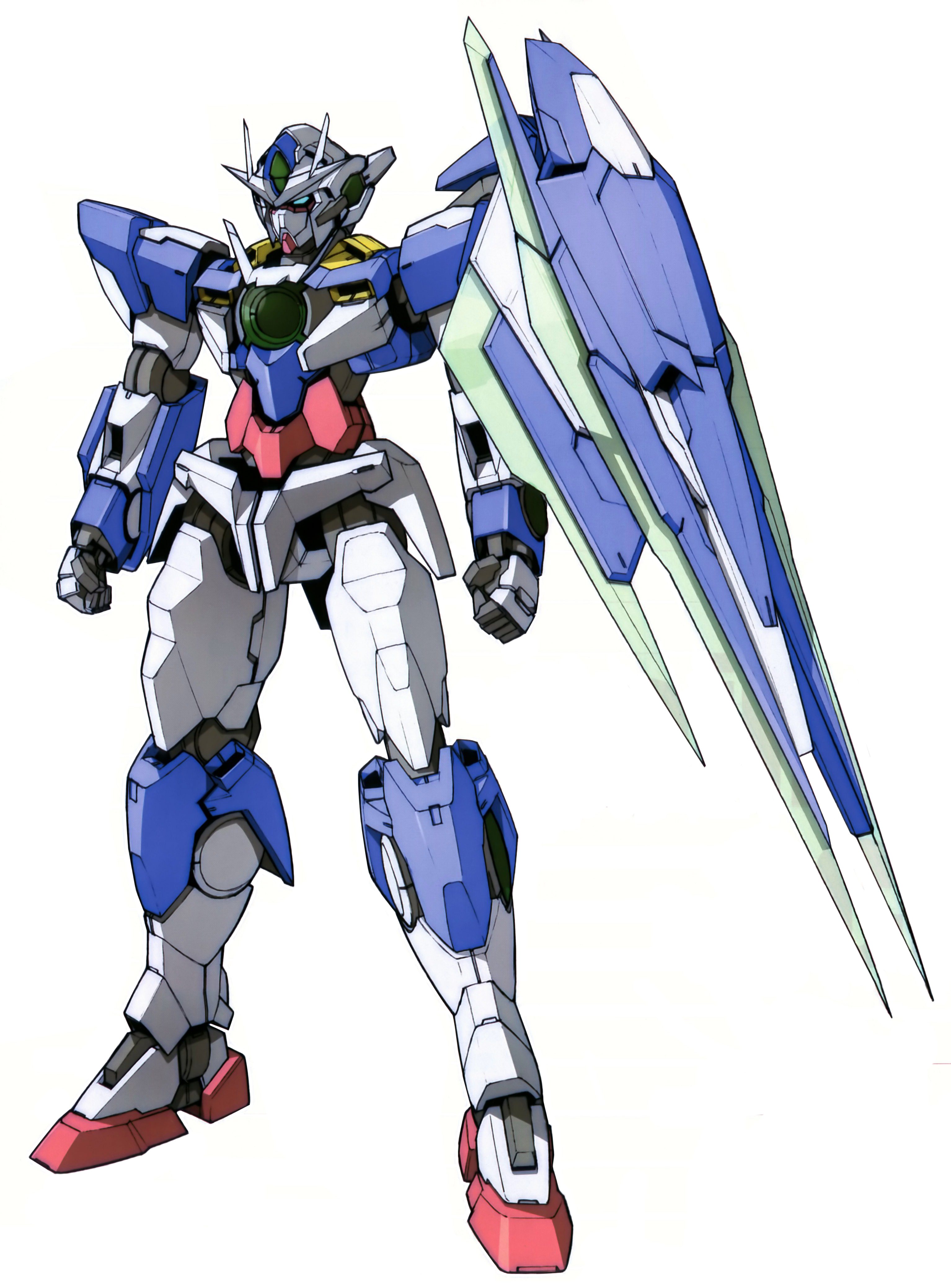 Gnt 0000 00 Qan T Gundam Mobile Suit Gundam 00 Gundam Exia