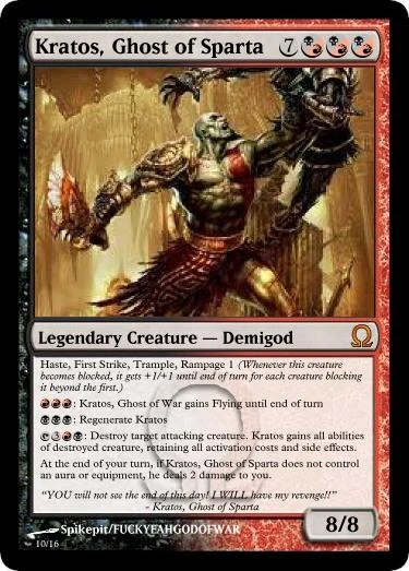 Kratos, Ghost of Sparta