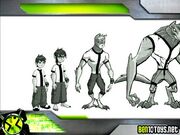 Secuencia de transformacion humano-loboan